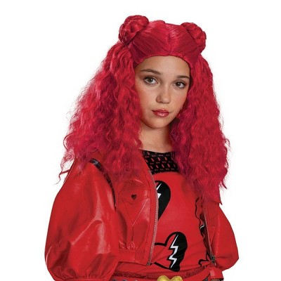 Disney Descendants Kids' Halloween Wig Red