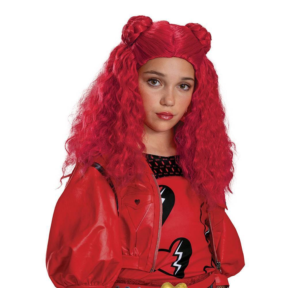 Kids&#39; Disney Descendants 4 Halloween Wig Red