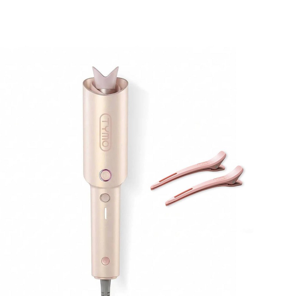 TYMO CurlPro Automatic Curling Iron Set Champagne Pink