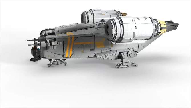 LEGO Star Wars The Razor Crest UCS Starship May the 4th Collectible 75331, 2 of 9, play video