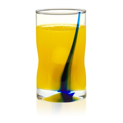 Libbey Blue Ribbon Impressions Juice Glasses, 10-ounce, Set of 8