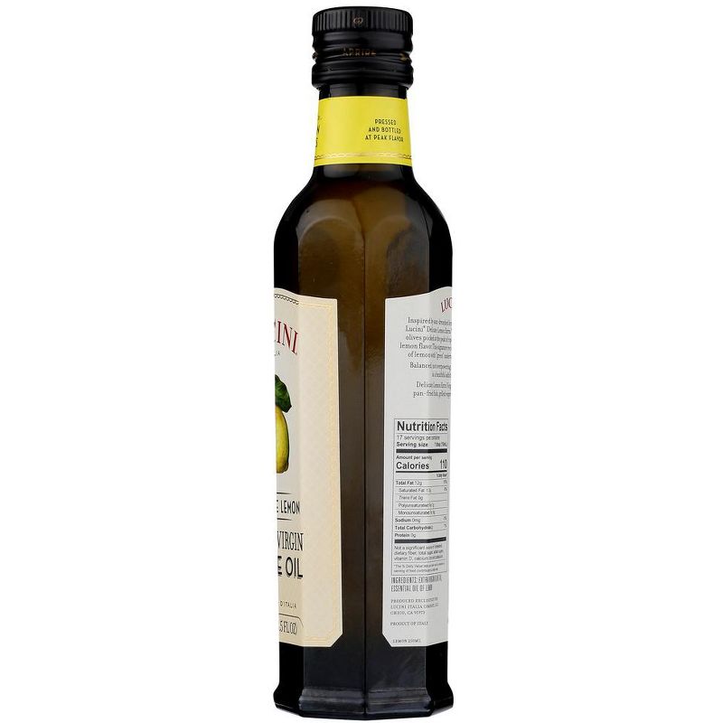 California Olive Ranch Lucini Delicate Lemon Extra Virgin Olive Oil - Case of 6/8.5 oz, 4 of 8