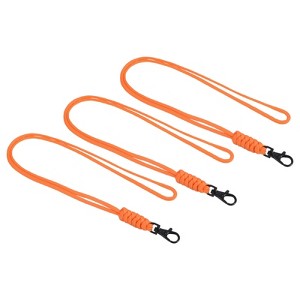 Unique Bargains Keys Whistle ID Card Holder Badge Lanyards with Metal Buckle - 1 of 4