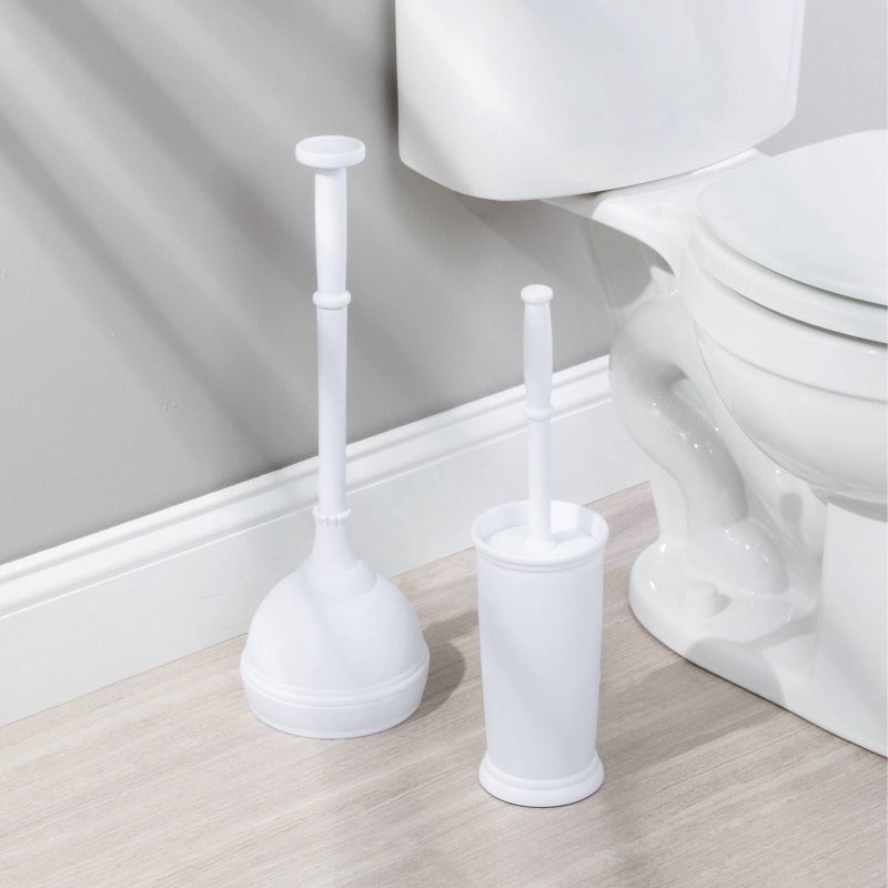 Kent Plastic Toilet Bowl Brush and Holder - iDESIGN , 4 of 5
