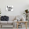 Stupell Industries Modern Tulip Blossom Abstract Monochrome Silhouette Photography, 20" x 16" - 2 of 4