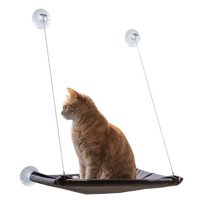 thumbnail image 2 of Cat Window Hammock Foldable Cat Window Perch Stable With 4 Strong Suction Cups Space Saving Window Window Perch For Cats 2 of 12
