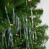 Northlight Silver Christmas Tinsel Icicle Strands - 18" - 1000ct - 2 of 4