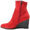 Journee Collection Women's Hepburn Inside Zip Wedge Booties - 2 of 4
