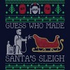 Junior's Design By Humans Christmas Welder Welding Xmas Funny Welder Ugly Christmas Sweate By pahari T-Shirt - 2 of 3