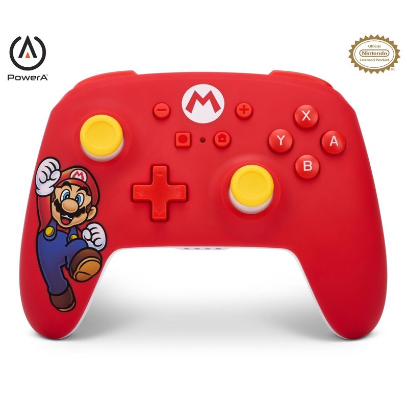 PowerA Wireless Controller for Nintendo Switch - Mario Joy, 1 of 11