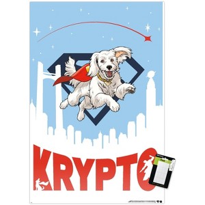 Trends International DC Studios Superman (2025) - Illustrated Krypto Unframed Wall Poster Prints - 1 of 4