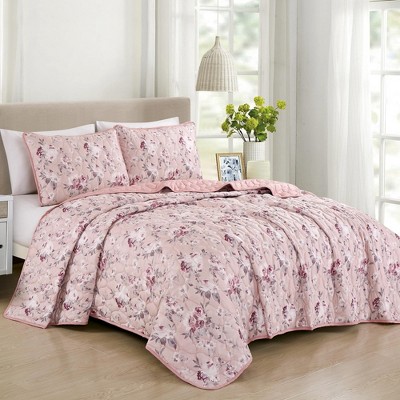 ESCA Flora 3 Piece Bedspread (reversible)