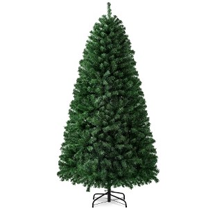 Yaheetech 4.5Ft/6Ft/7.5Ft/9Ft Hinged Spruce Artificial Christmas Tree Holiday Decoration with PVC Tips - 1 of 4