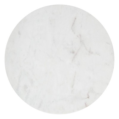 Rivera Side Table White/Black - ZM Home