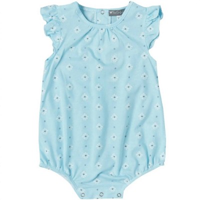 Girls' Daisy Jersey Romper - Petit Confection