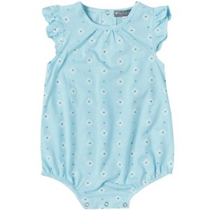 Girls' Daisy Jersey Romper - Petit Confection - 1 of 1