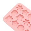 Unique Bargains Chocolate Mould 12-Cavity Sunflower Tulip Floral Candy Mould Hand Wash 6.06"x5.04"x0.55" 1 Pc - 4 of 4