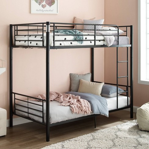 Twin Over Ise Metal Bunk Bed, Twin Size Metal Bunk Beds