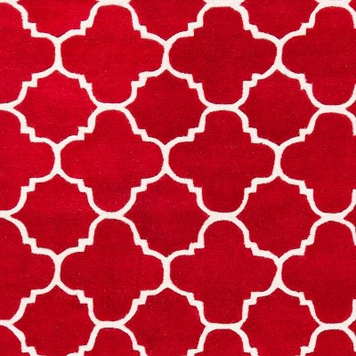 red/ivory