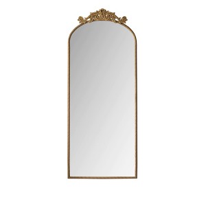 VYNXARIA Full Length Mirrors 58"x24" Arched Bronze Vintage Design for Bedroom Living Room Decor - 1 of 4