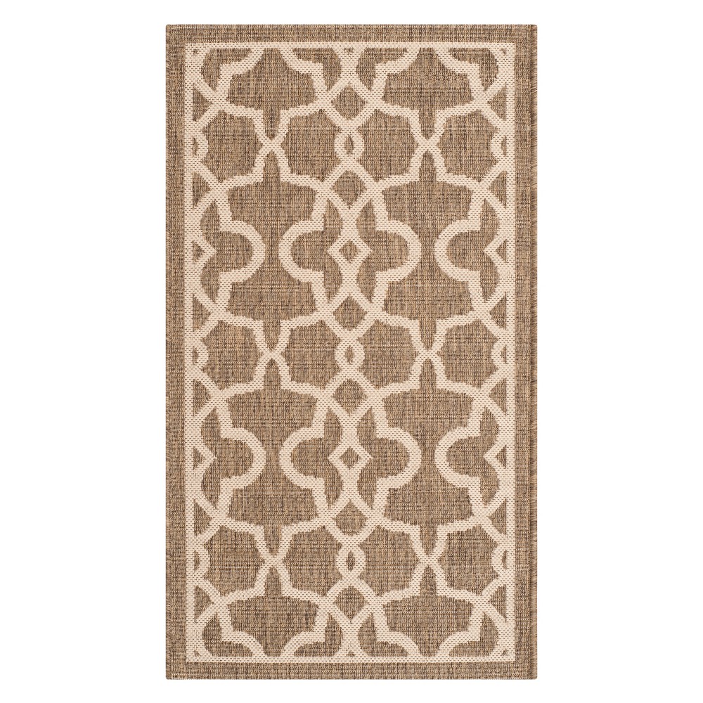  Courtyard Raquel Outdoor Rug Mocha/Beige