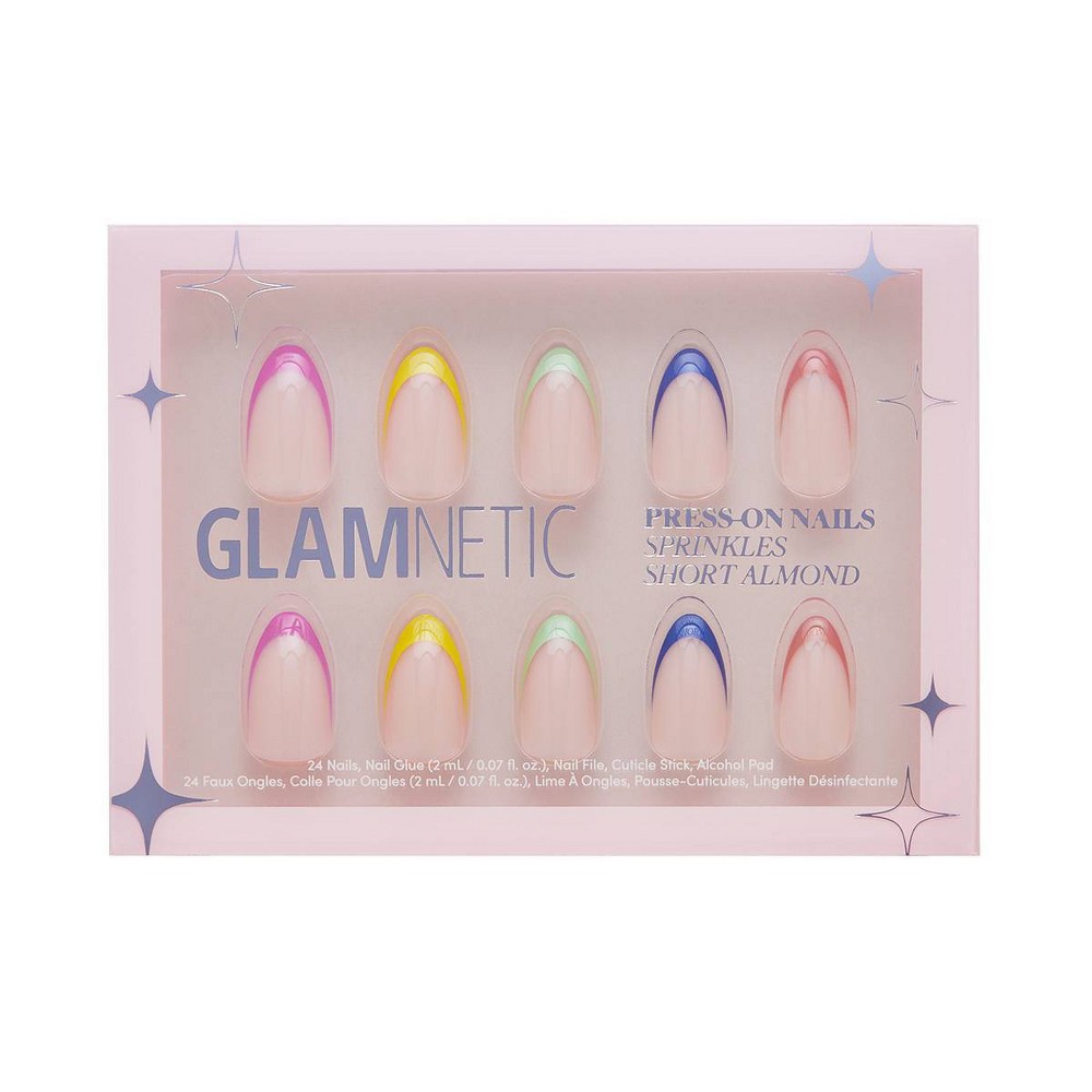 Photos - Manicure Cosmetics Glamnetic Press-On Women's Manicure Fake Nails - Sprinkles - 30ct - Ulta B