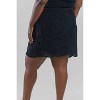 Women's Floral Crochet Mini Skirt - Plus - SKIES ARE BLUE - 2 of 4