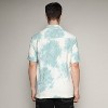 Campus Sutra Men Men's Multicolour Tie-Dye Honeycomb Shirt - 4 of 4