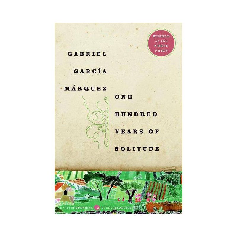 One Hundred Years of Solitude - (Harper Perennial Deluxe Editions) by  Gabriel Garcia Marquez (Paperback), 1 of 2