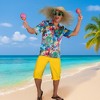 Mens Hawaii Shirt Adult Costume - 3 of 4