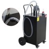 50 Gallon Fuel Caddy with Manual Pump, Portable Gas Tank with Wheels for Diesel, Gasoline and Oil? - 3 of 4