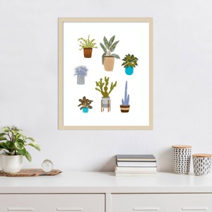 Amanti Art Houseplants II by Melissa Wang Framed Wall Art Print - 1 of 4