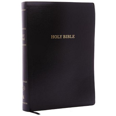 Kjv, Reference Bible, Super Giant Print, Leather-look, Black, Red ...