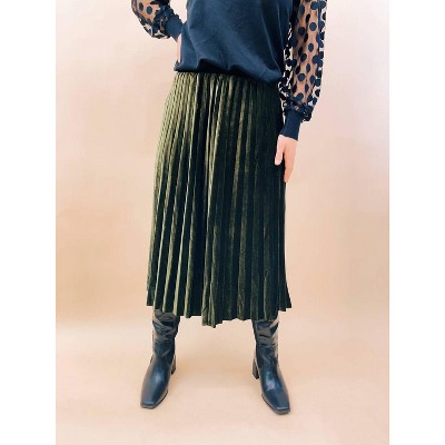 Women's Evie Velvet Skirt - Papillon