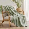 Luxury Bamboo Cotton Blanket – Oversized, Breathable, Jacquard Weave for All-Season, Eco-Friendly Comfort - 3 of 4