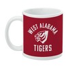 University of West Alabama Tigers Logo Ceramic Coffee Mug Novelty Gift Mugs for Coffee Tea and Hot Drinks 11oz White - 3 of 4