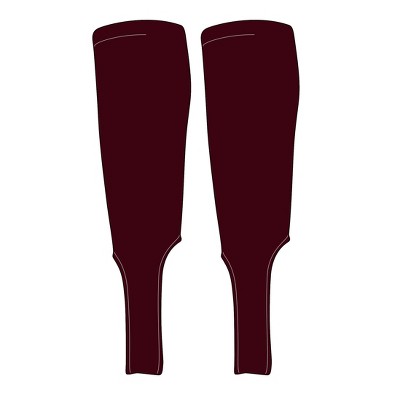 MK Socks Traditional Baseball Stirrups Pattern S-7 Maroon