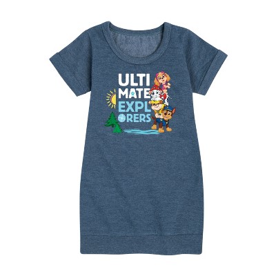 - Paw Patrol - Ultimate Explorer Graphic Short Sleeve Fleece Dress