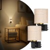 DORESshop Boho Night Lights Plug into Wall, 1-Pack-Dimmable Decorative Vintage Night Lights with Light Sensor - 2 of 4
