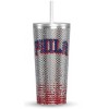 NBA Officially Licensed 25oz Stainless Steel Rhinestones Tumbler in Limited Edition Gift Box - 2 of 4