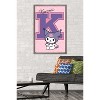 Trends International Hello Kitty and Friends: 24 College Letter - Kuromi Framed Wall Poster Prints - 2 of 4