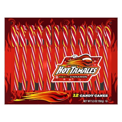 Hot Tamales Holiday Candy Cane Box - 5.3oz