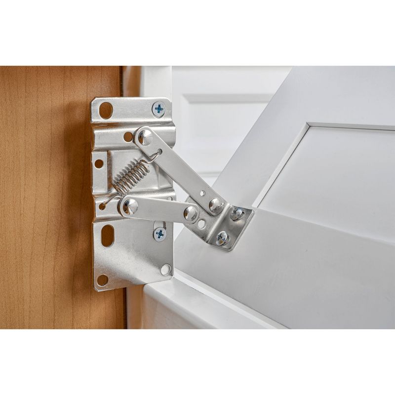 Rev-A-Shelf 6541 Stainless Steel Slim Tip-Out Tray with Hinges for Kitchens, Laundry Rooms, or Vanity Cabinets, 4 of 7