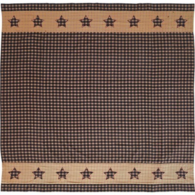 Bingham Star Shower Curtain 72x72  VHC Brands