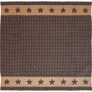 Bingham Star Shower Curtain 72x72  VHC Brands - 1 of 4