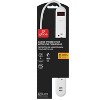 Globe Electric 4' 6 Outlet Extension Cord White - 2 of 3
