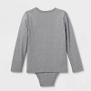 Kids' Adaptive Long Sleeve Bodysuit with Abdominal Access - Cat & Jack™ - 2 of 4