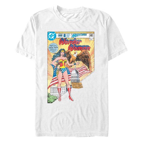 Men's Wonder Woman Retro Comic Book Cover T-Shirt - image 1 of 4