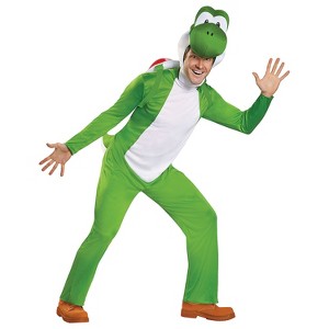 Disguise Mens Super Mario Bros. Yoshi Deluxe - 1 of 2