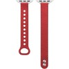 Worryfree Gadgets Leather Thin Bands for Apple Watch 38mm 40mm 41mm iWatch Series 8 7 6 SE 5 4 3 2 1 - Assorted Colors - 3 of 4